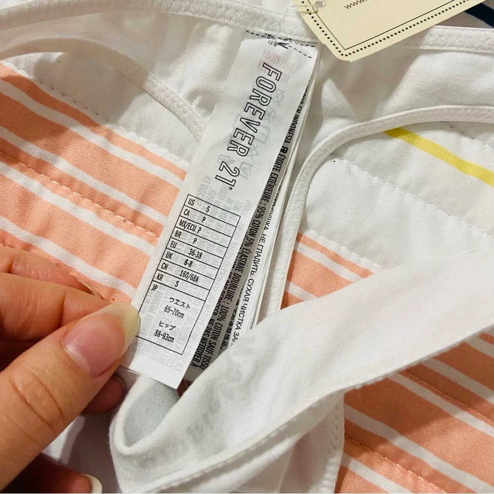 Forever 21 You Complete Me avocado toast cartoon thong panties underwear - Picture 3 of 4